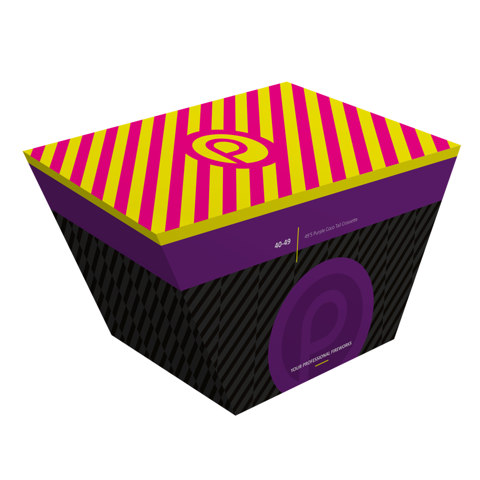 Purple Coco Tail Crossette